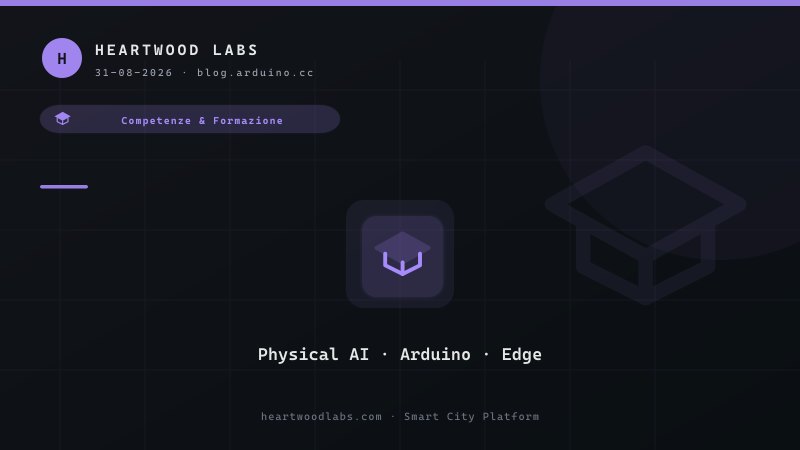 Physical AI con Arduino VENTUNO Q: quando l’edge diventa servizio urbano